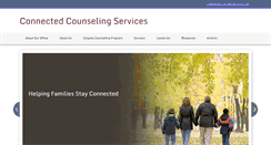 Desktop Screenshot of connectedcounselingservices.org